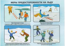 Меры предосторожности на льду